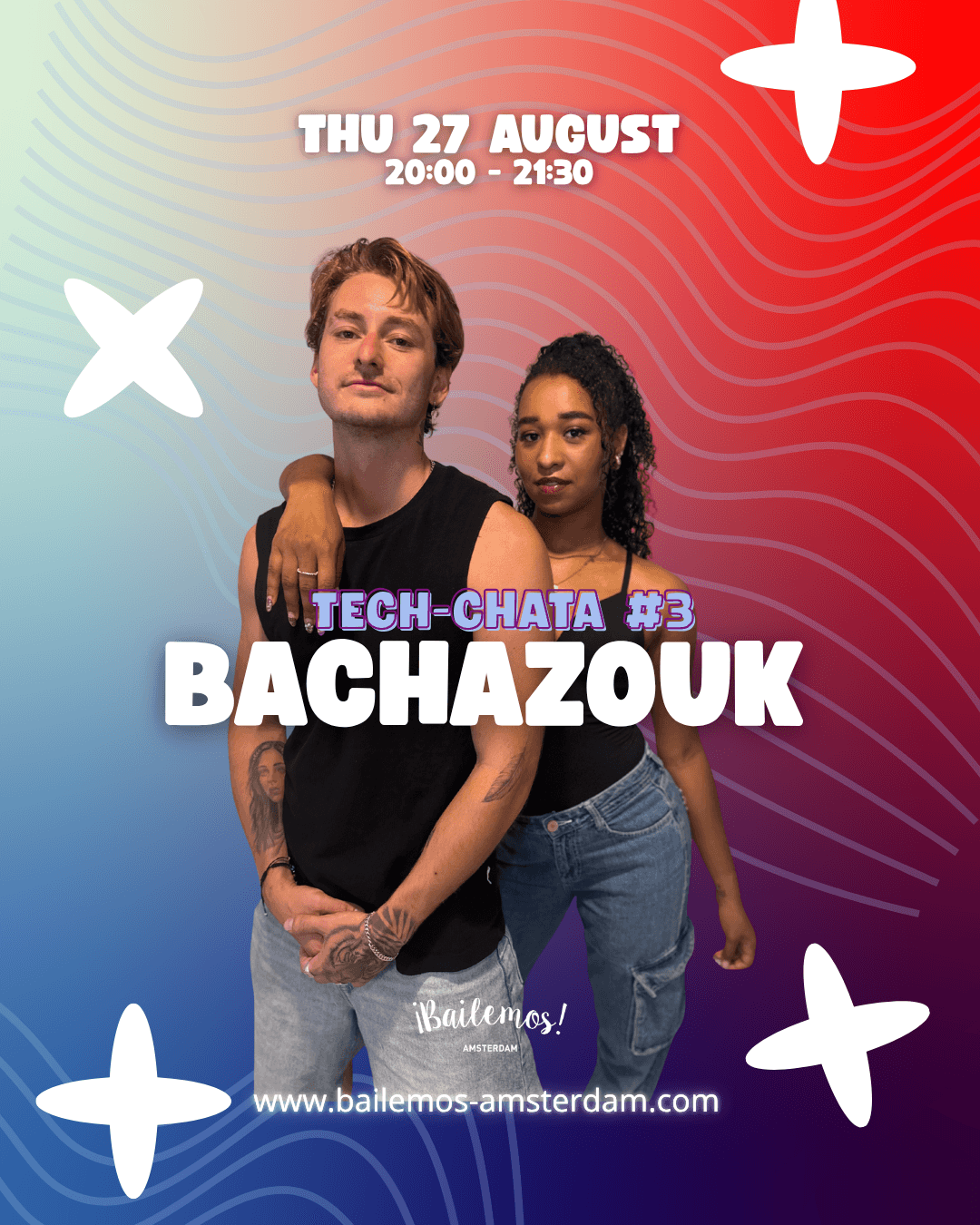 Tech-chata #3: BachaZouk special class at Bailemos Amsterdam