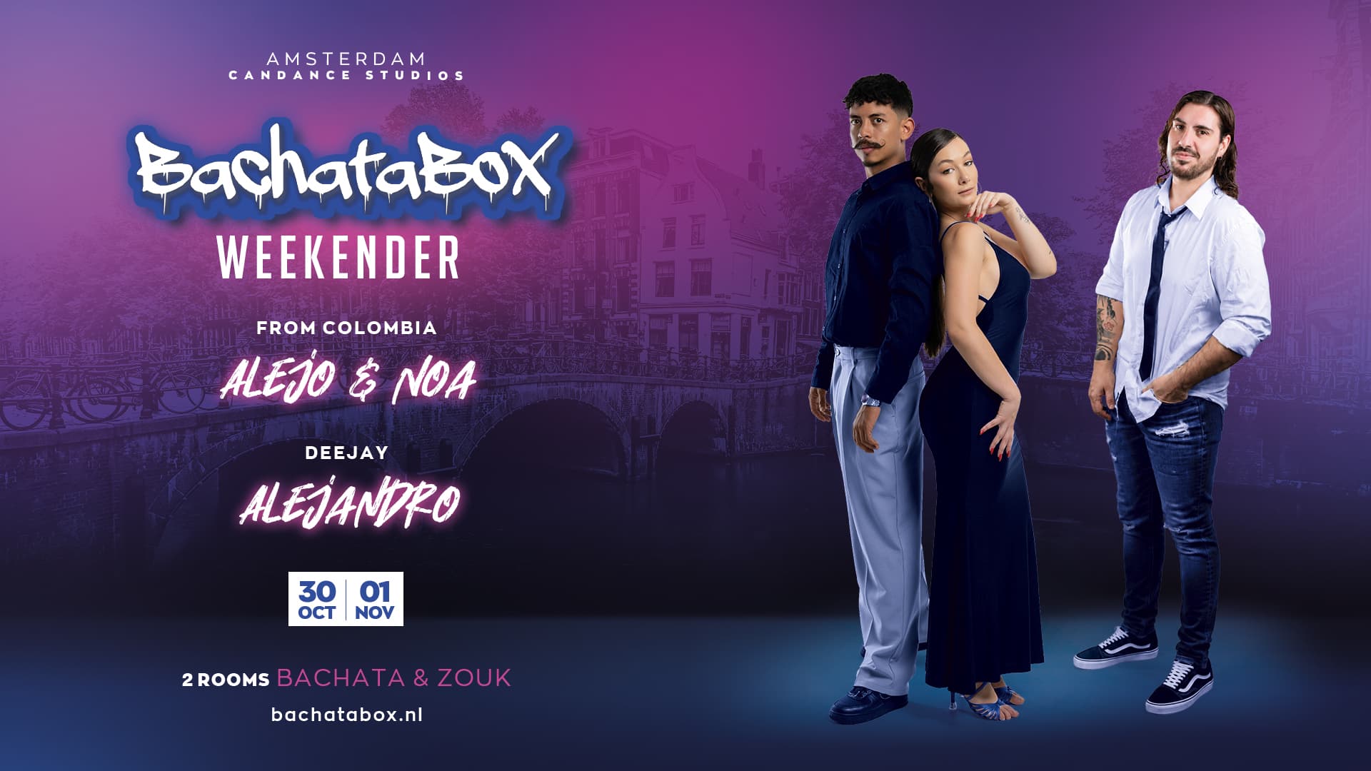 Bachatabox Weekender (Oct 30-31) event poster