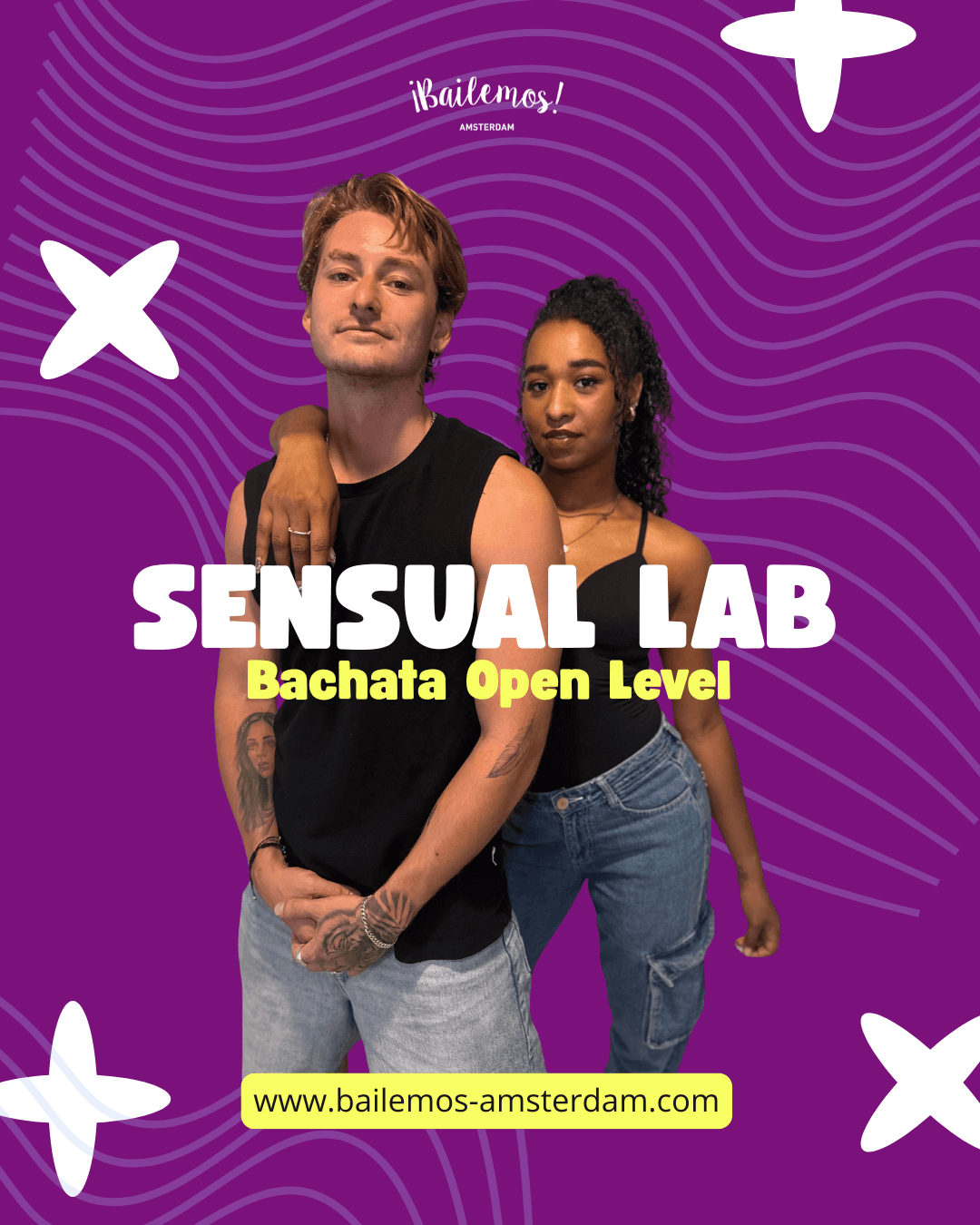 Sensual Lab dance class at Bailemos Amsterdam